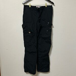 Fjallraven Black Cargo Pants